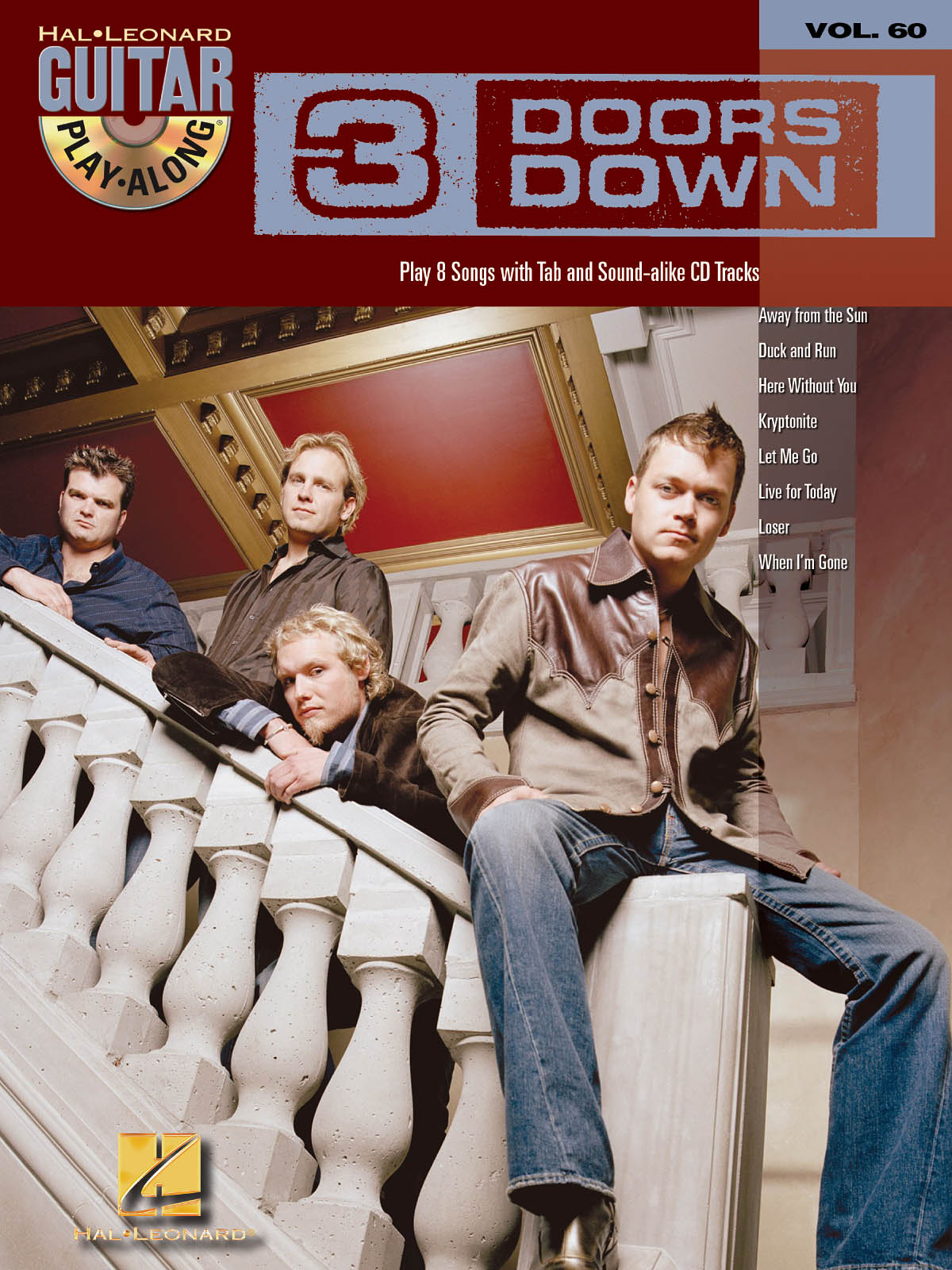 GUITAR PLAY ALONG VOLUME 60 3 DOORS DOWN GUITAR BK/CD