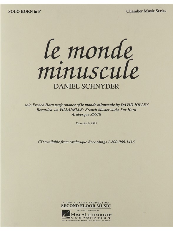 Le Monde Miniscule (French Horn)