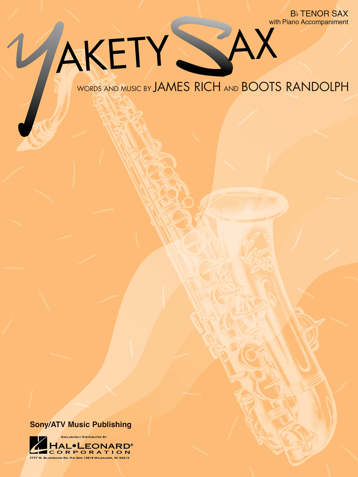 Yakety Sax B Flat Tenor Saxophone With Piano Accompaniment