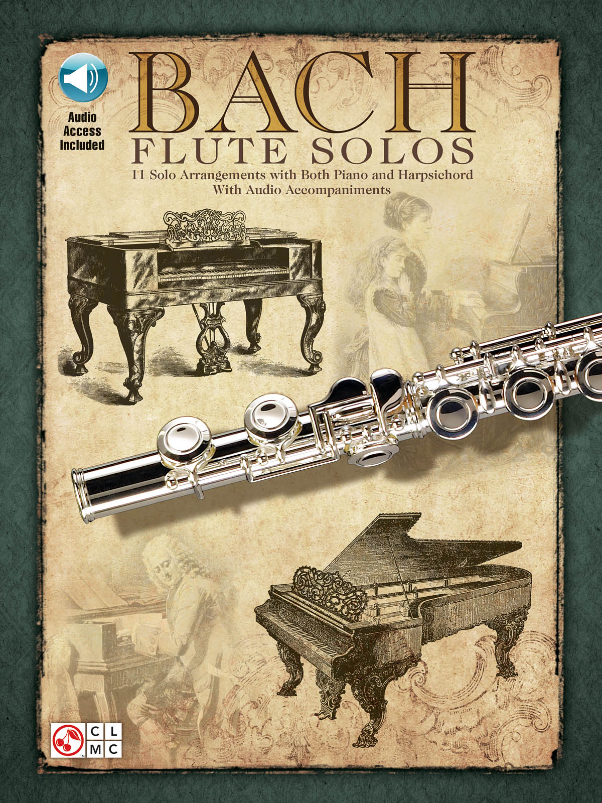 Bach Flute Solos Flt Bk/Cd