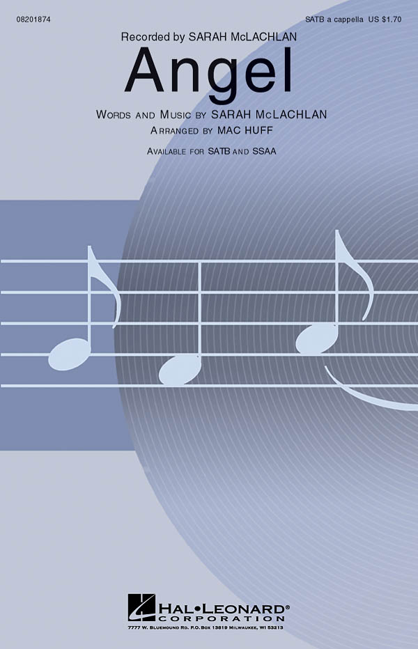 MCLACHLAN SARAH ANGEL (HUFF) SATB
