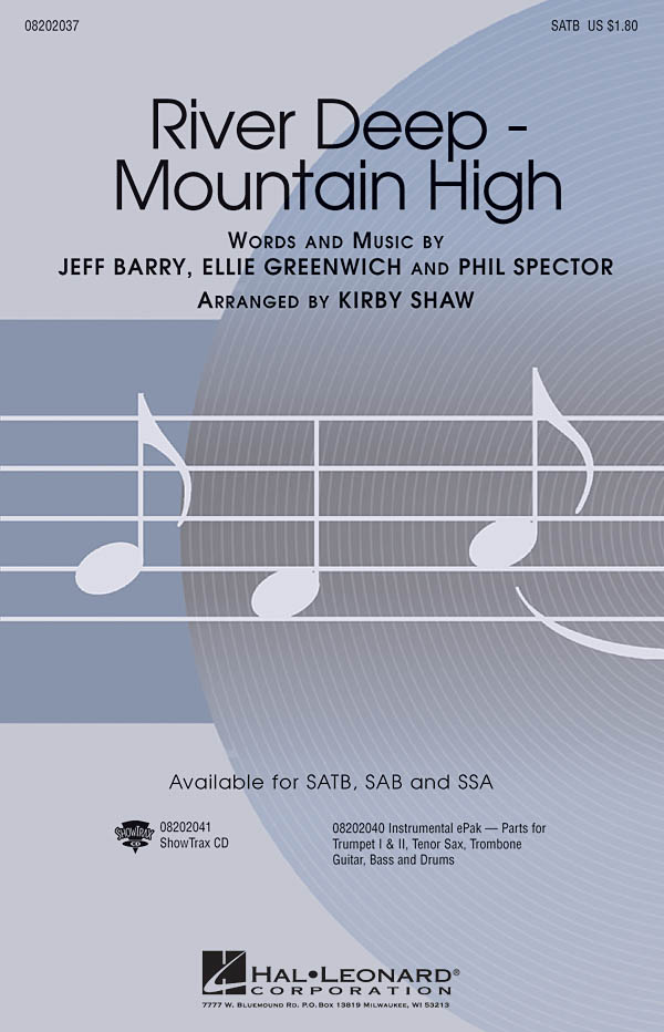 River Deep Mountain High (Shaw) Satb