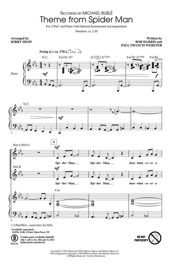 BUBLE THEME SPIDER MAN (SHAW) 2PT