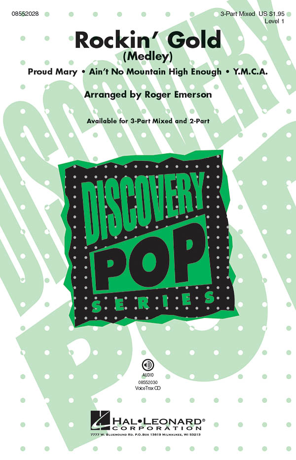 Rockin' Gold Medley (Arr Emerson Roger) 3 Part Mixed Choral