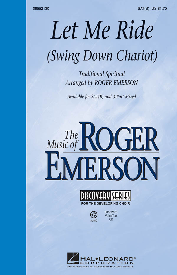 LET ME RIDE (ARR ROGER EMERSON) SATB CHORAL