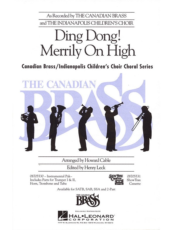 Ding Dong! Merrily On High (SAB)