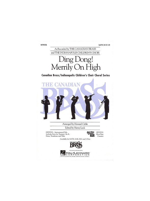 Ding Dong! Merrily On High (Instrumental Pak)