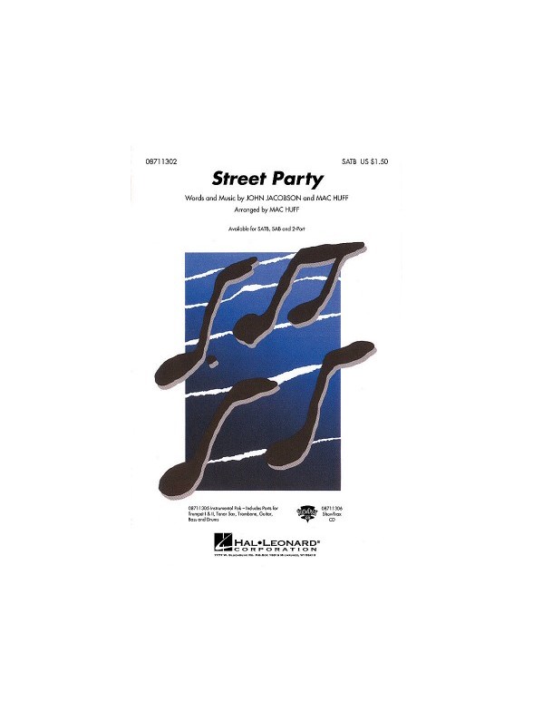 John Jacobson/Mac Huff: Street Party (Showtrax CD)
