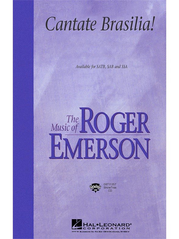Roger Emerson: Cantate Brasilia! (SAB)