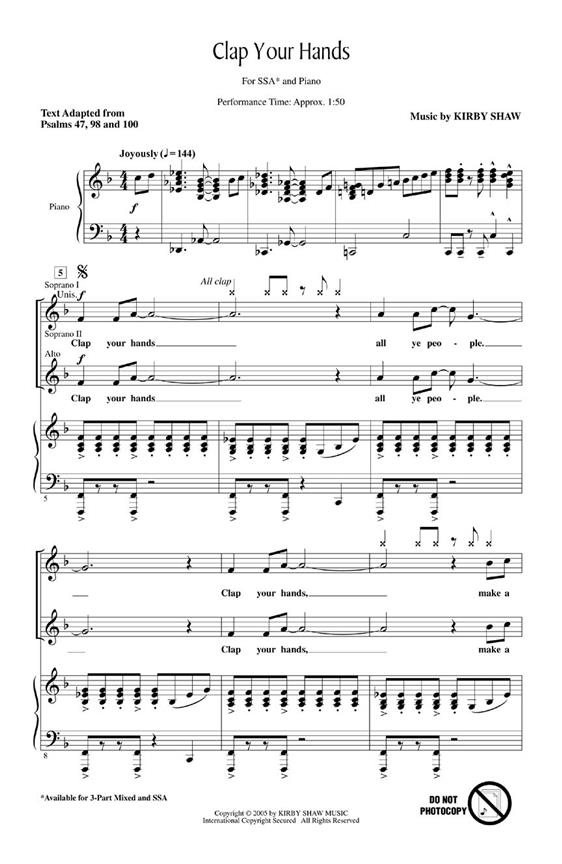Clap Your Hands