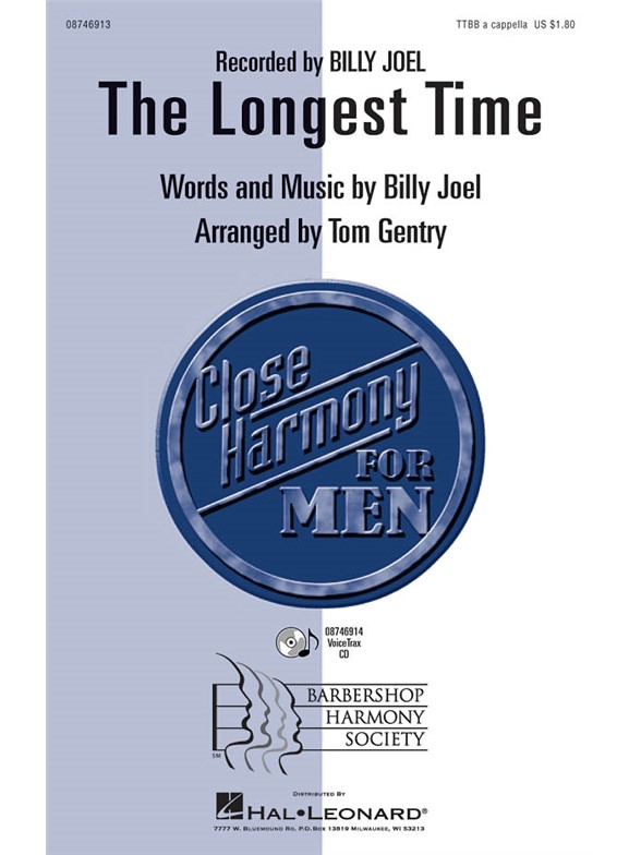 Joel Longest Time (Gentry) Ttbb Chor
