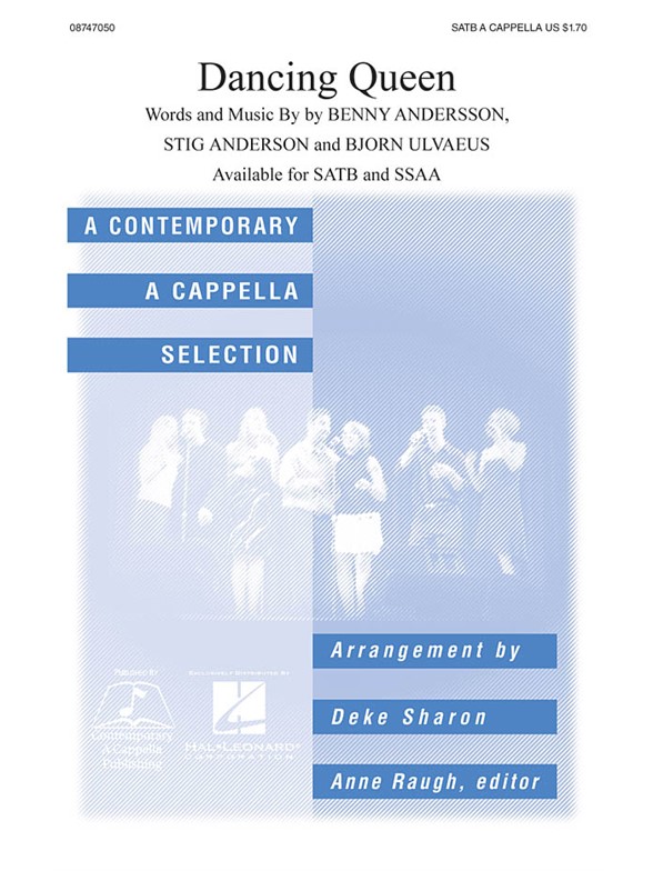 ABBA DANCING QUEEN (SHARON DEKE) SATB A CAPPELLA CHORAL