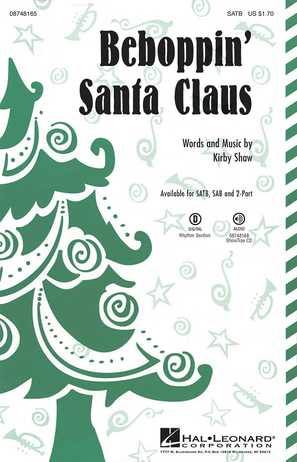 BEBOPPIN' SANTA CLAUS (SHAW) SATB