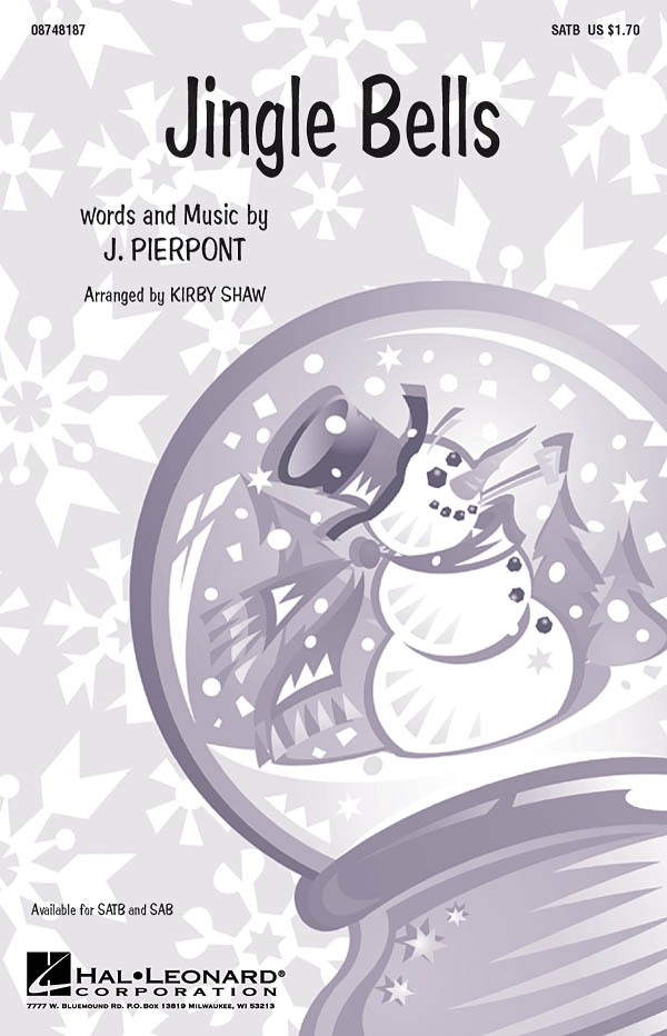 PIERPONT JINGLE BELLS (SHAW) SATB