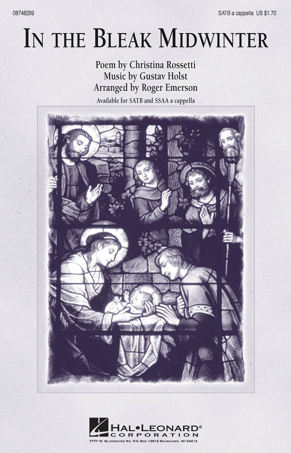 IN THE BLEAK MIDWINTER EMERSON SATB
