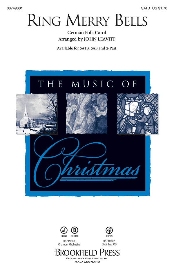 RING MERRY BELLS (LEAVITT JOHN) SATB CHORAL