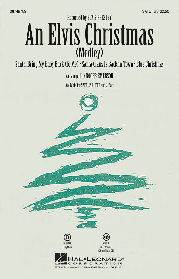 An Elvis Christmas (Emerson) Satb