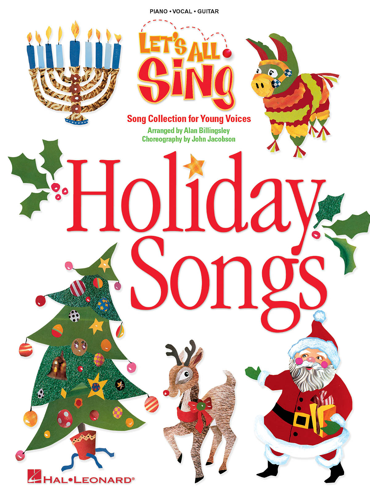 Let's All Sing Holiday Songs Pvg Bk