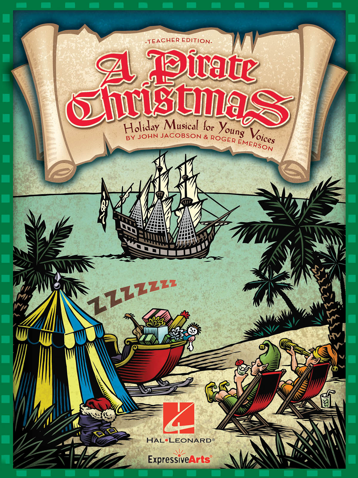 JACOBSON J/EMERSON R A PIRATE CHRISTMAS VCE TEACHERS EDITION BOOK