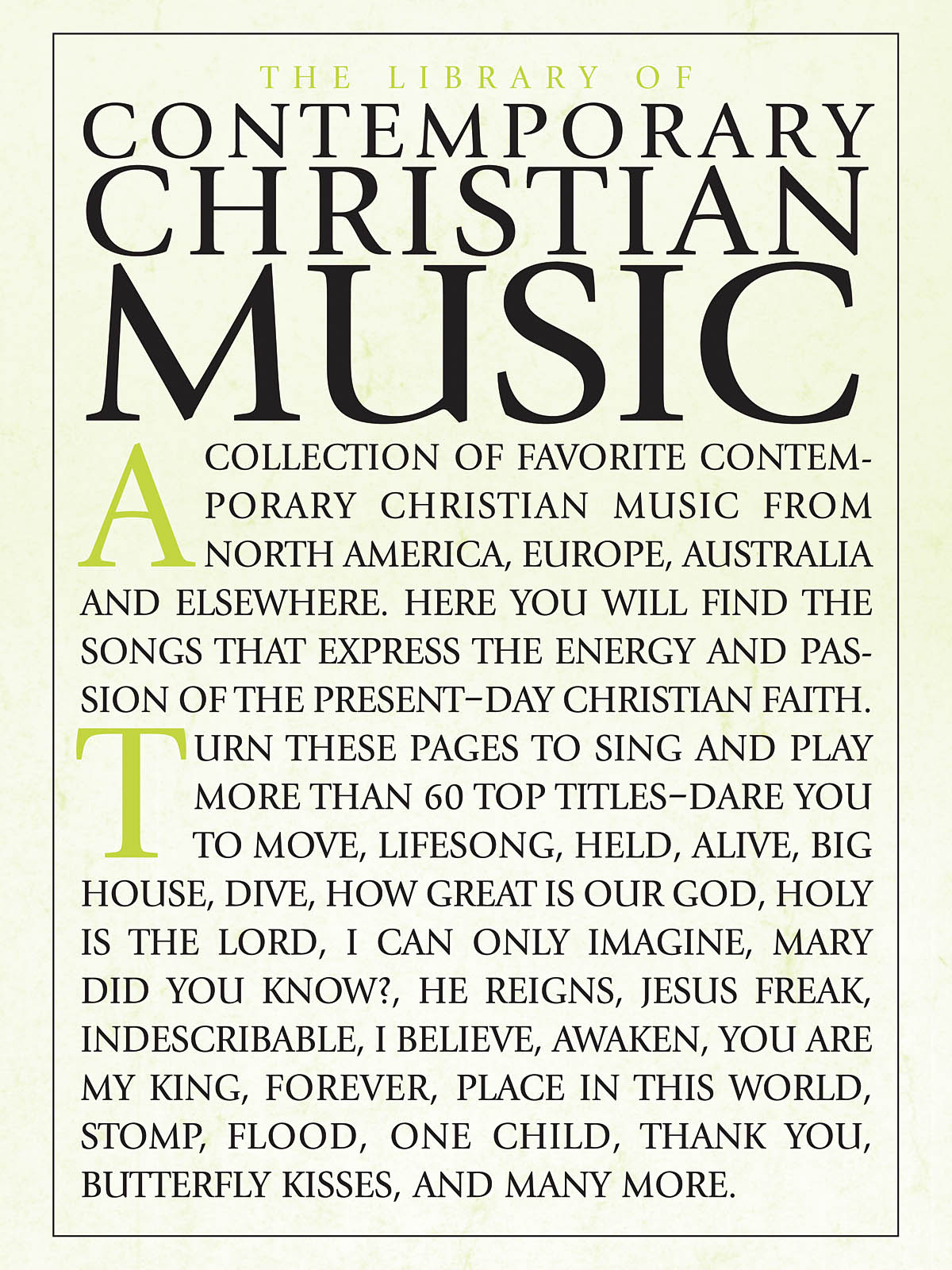 Lib Contemporary Christian Music Pvg