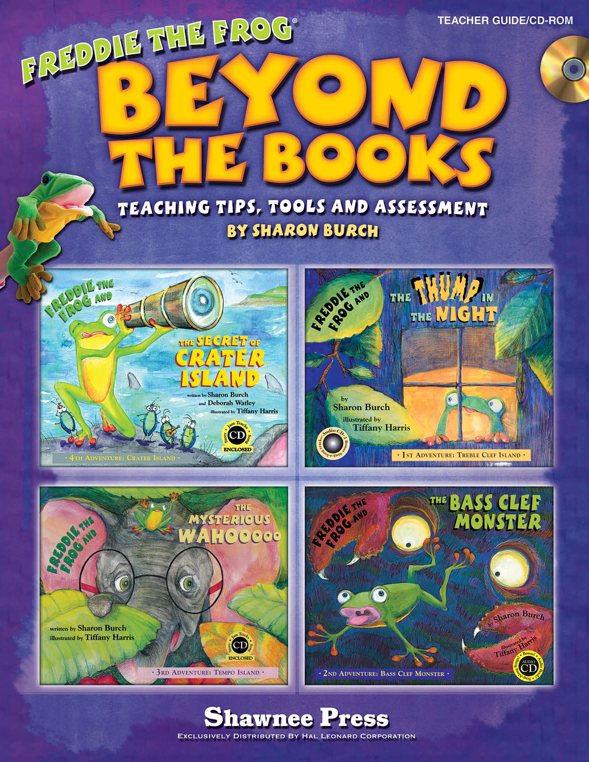 BURCH SHARON BEYOND THE BOOKS TEACHING WITH FREDDIE THE FROG BK/CDROM