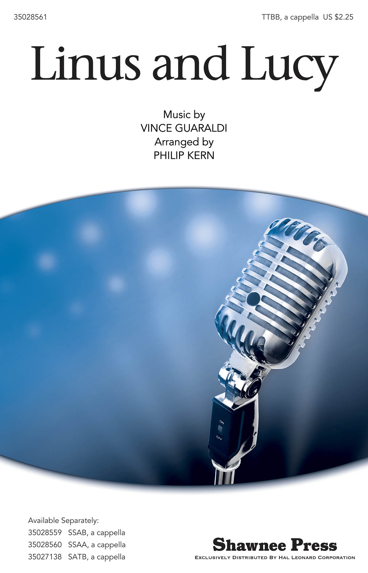 Guaraldi Vince Linus And Lucy (Arr Kern Philip) Ttb Choral