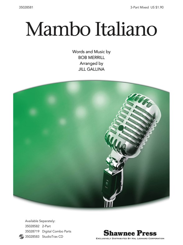 Merrill Bob Mambo Italiano (Arr Gallina Jill) 3 Part Mixed Choral