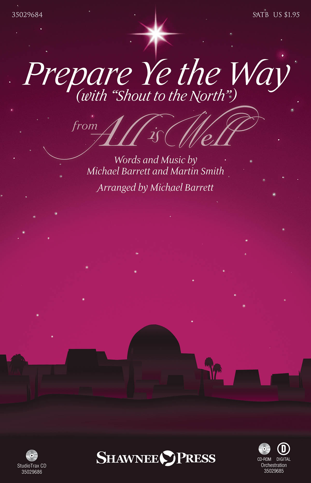 Barrett/Smith Prepare Ye The Way With Shout To The North Satb Choral