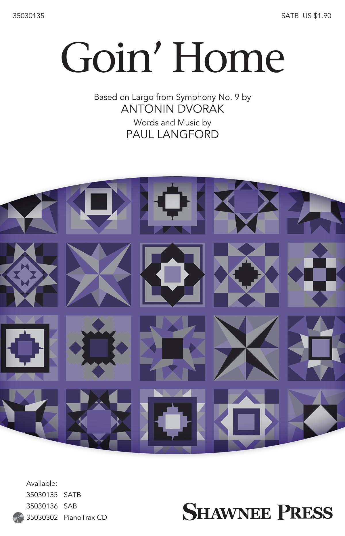 Dvorak/Fisher Goin' Home (Arr Langford Paul) Satb Choral
