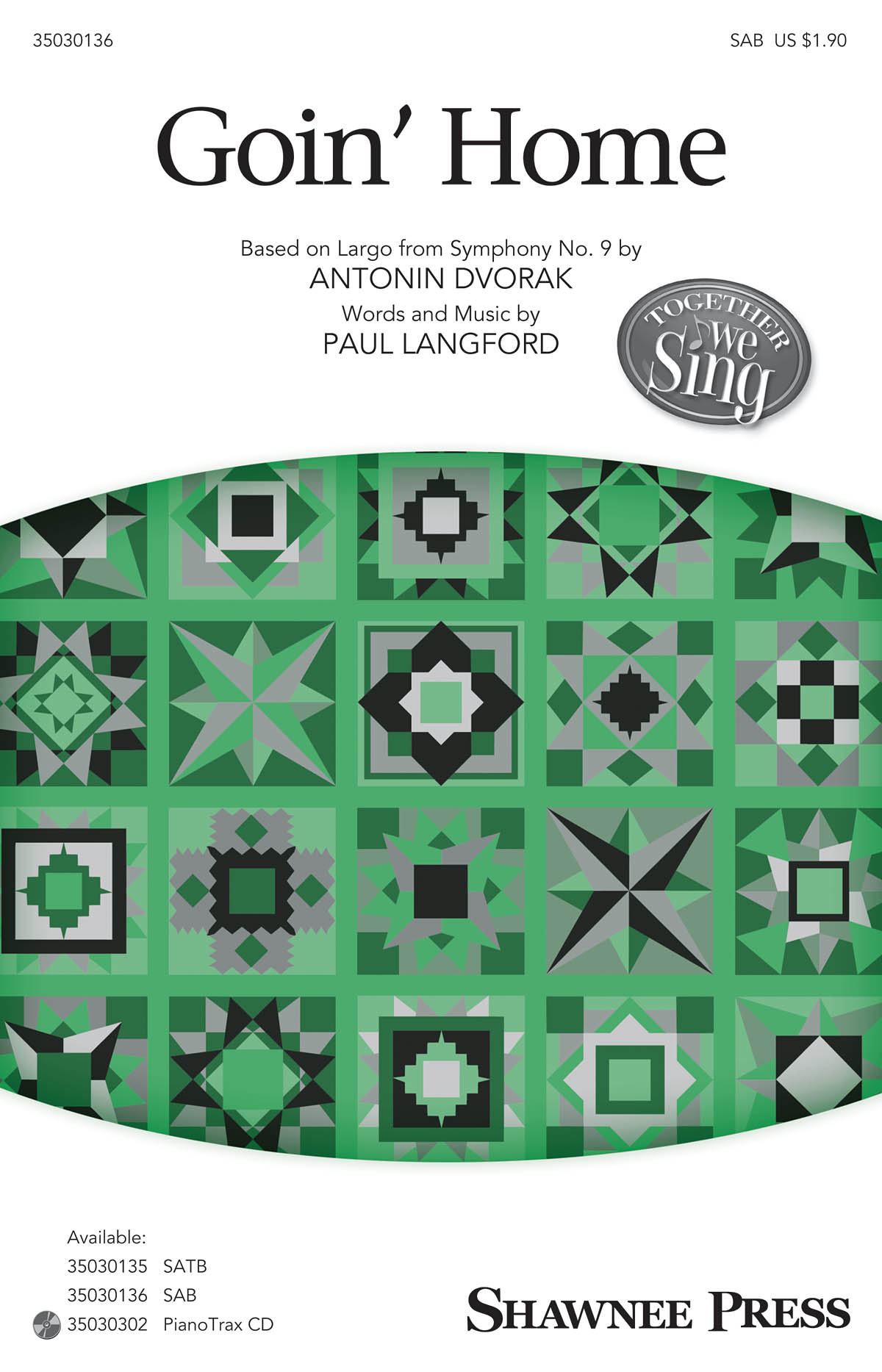 Dvorak/Fisher Goin' Home (Arr Langford Paul) Sab Choral