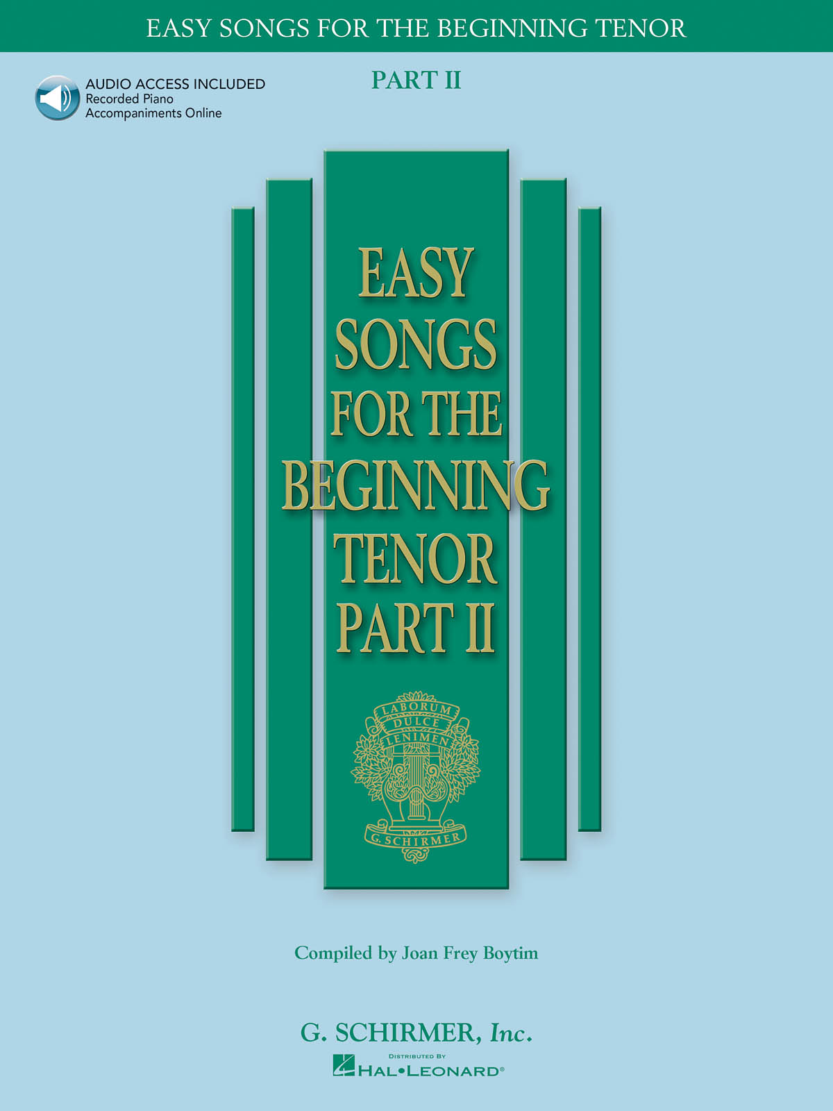 EASY SONGS FOR THE BEGINNING TENOR PART 2 (ED BOYTIM) TENOR BOOK/CD