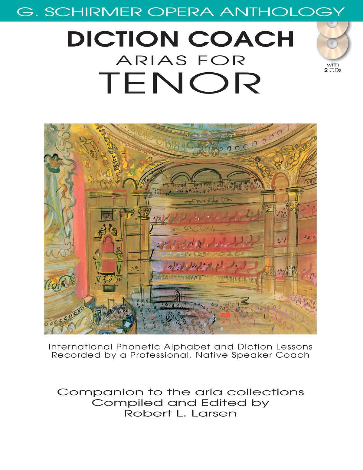 Schirmr Opera Anth Diction Ten Bk/Cd