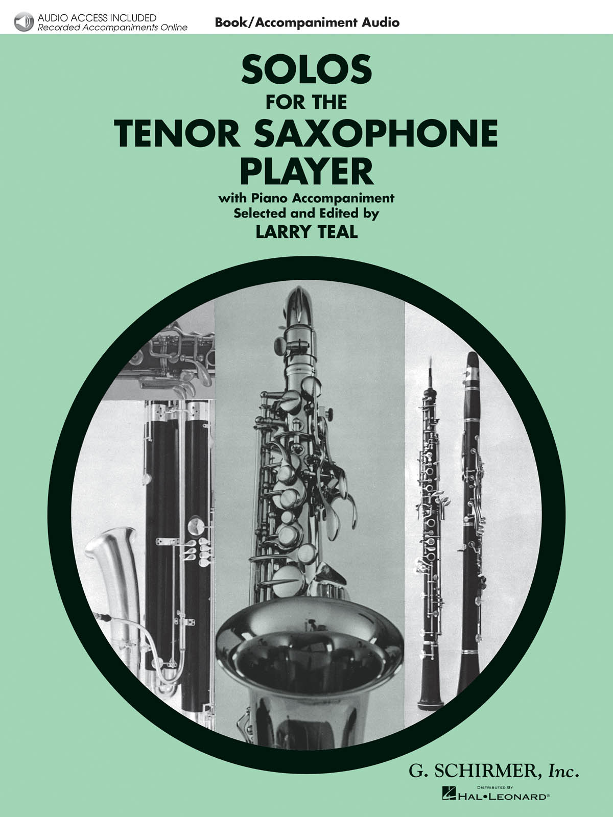 SOLOS FOR THE TENOR SAXOPHONE PLAYER (ED. TEAL LARRY) TSAX BK/CD