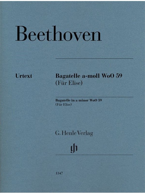 Beethoven: Bagatelle In A Minor WoO 59 (Für Elise)