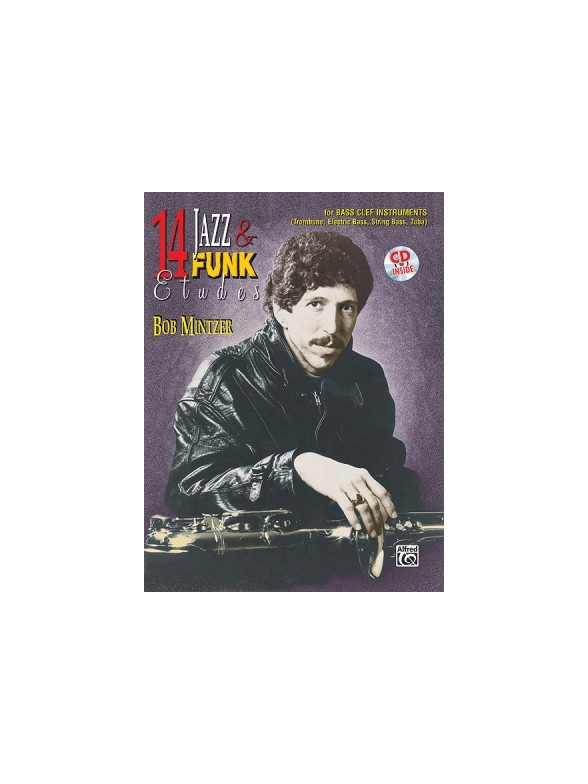 14 Jazz And Funk Etudes For Bass Clef Instruments