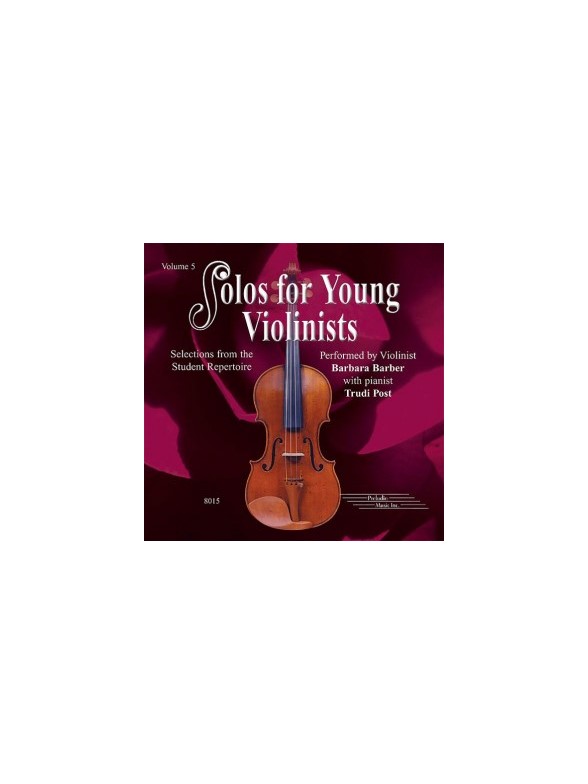 Suzuki Solos For Young Violinists 5 Cd