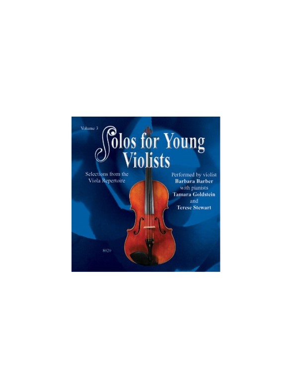 Solos For Young Violists Volume 3 (CD)