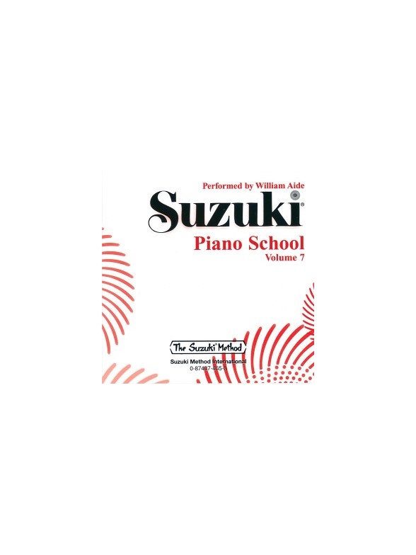 Suzuki Piano School 7 (CD) (William Aide)
