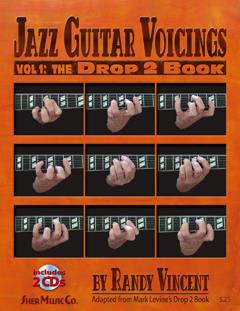 Vincent Randy Jazz Guitar Voicings Volume 1 The Drop 2 Book/2cd