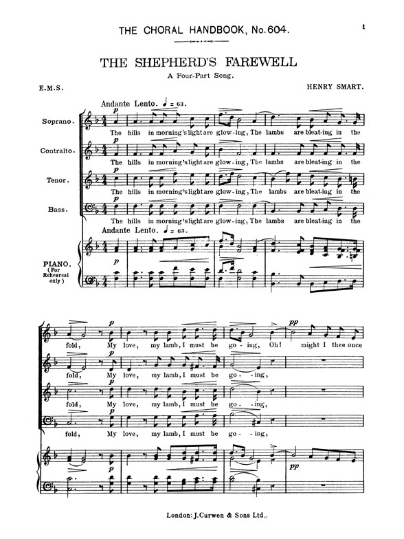 Henry Smart: The Shepherd's Farewell