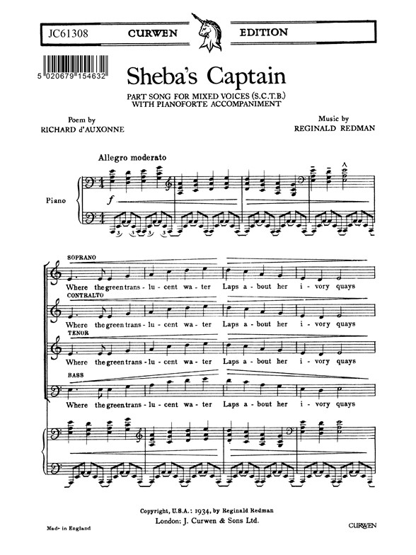 Redman Sheba's Captain Satb