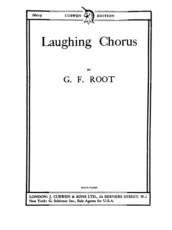 Root Laughing Chorus Satb/Tonic