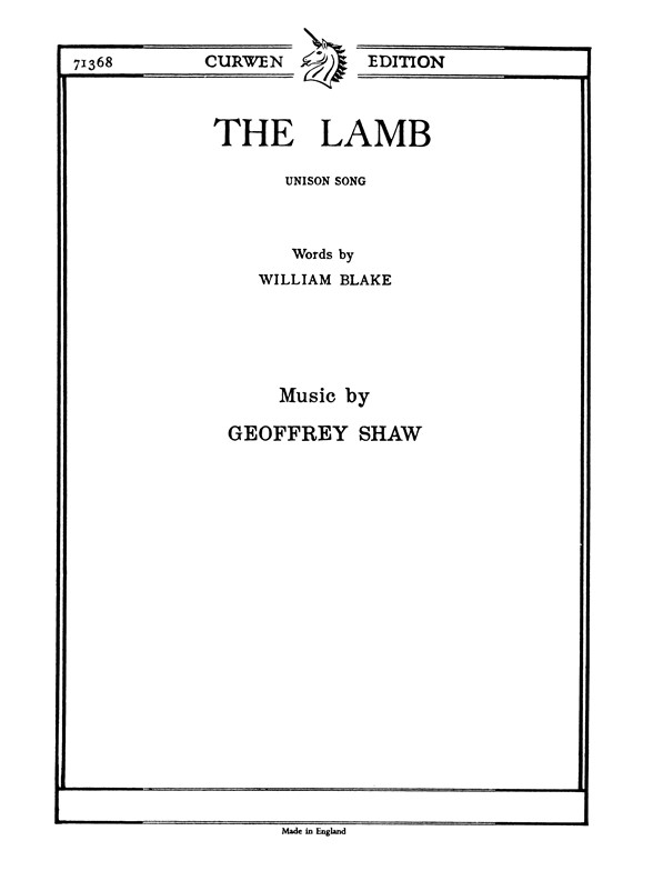 Shaw The Lamb Unison