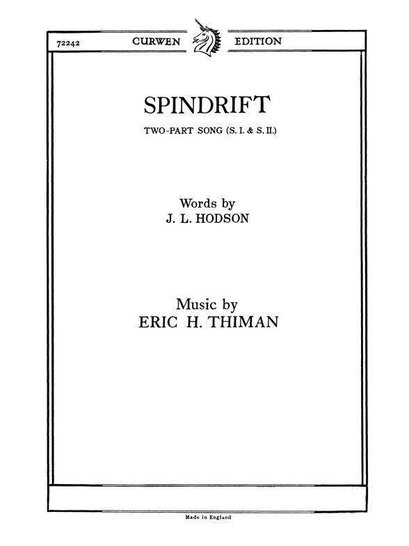 Eric Thiman: Spindrift
