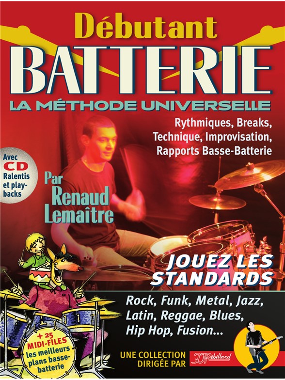 Débutant Batterie (Book/Cd)