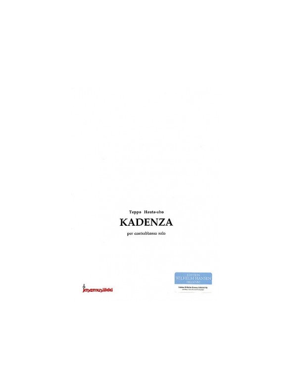 Teppo Hauta-Aho: Kadenza For Double Bass