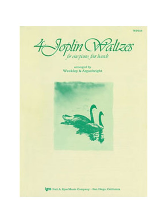 4 Joplin Waltzes (Piano Duet)