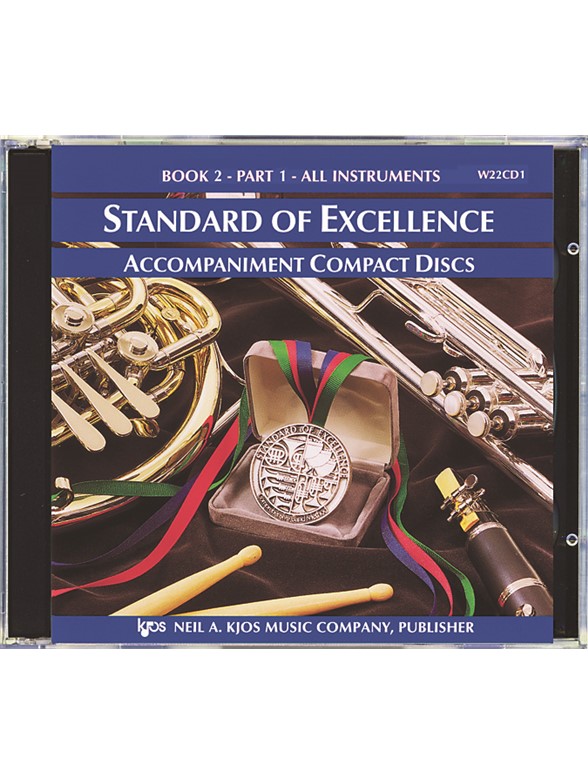 Standard Of Excellence: Comprehensive Band Method Book 2 - Part 1 (Accompaniment CD)