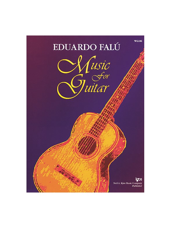 Eduardo Falu: Music For Guitar