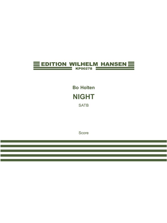 Bo Holten: Night